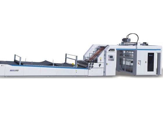 Automatische Lito Flute Laminator Gekrompen Karton Hoog snelheid Met 150m/uur