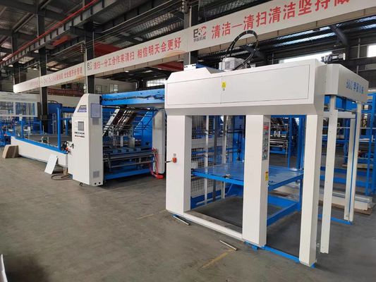 1700*1700mm Automatische papiermontage machine van plaat tot plaat voor gegolfde doos