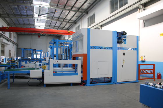 Volledig geautomatiseerde flipflop palletstapler voor golfplaat 12000pcs/uur