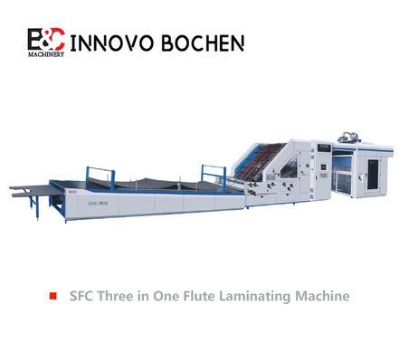 Hoge snelheid intelligente litho lamineermachine vijf lagen drie in één flaute lamineermachine servo