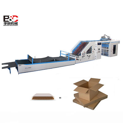 Servo Type 5 Ply Automatische Fluit Laminatie Machine voor gegolfde