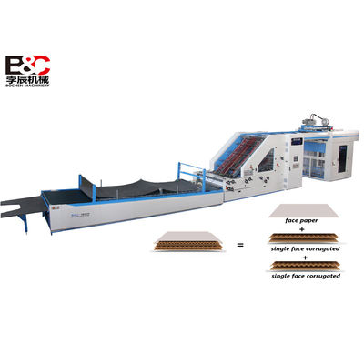 5 Ply Servo Automatische Fluit Laminatie Machine 150m/Min