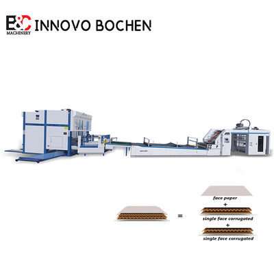 Automatische Laminatormachine Automatische Fluit Laminatormachine met Bovenpapier Dikte 150-800gsm Ontworpen voor Verpakkingslijnen
