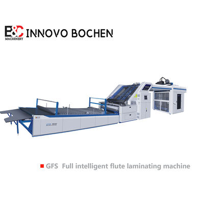 Automatische fluitlamineerder Intelligentized Litho lLaminatie Machine Cardboard Laminator Machine voor golfkastjes