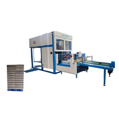 Auto Cartoon Box Flute Paper Laminating Machine met Flip Flop Stacker voor palletisering