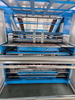 Geavanceerde laminaatmachine van plaat tot plaat voor gegolfd papier met automatische correctie en servocontrole bij 160 m/min