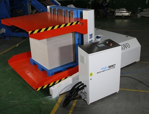 High-Performance Pile Turner Machine voor het verwijderen van stof en het uitlijnen van lucht in de druk- en verpakkingsindustrie