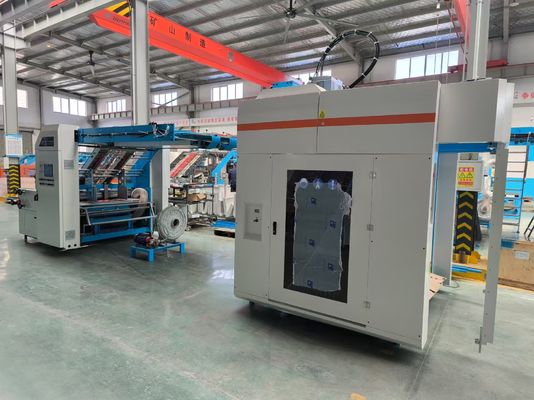 Elektrisch stroomsysteem Automatische fluitlamineermachine ontworpen voor een papierdikte van 150 tot 800 gram en een minimale velgrootte van 400 x 380 mm