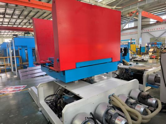 Geavanceerde Pile Turner Machine voor het verwijderen van stof en het uitlijnen van lucht die de doorvoer van de verpakkingslijn en het printen in de drukindustrie verbetert