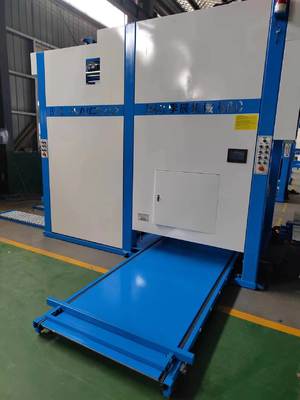 Automatische Flip Flop Stacker Machine die Slow Paper Table en andere componenten voor automatisch papier tellen, draaien en stapelen integreert