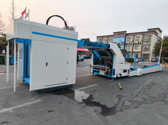 High Speed 10 Servos Flute Laminator Machine Flute Laminating Machine voor de golfkartonindustrie