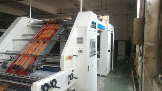 Elektrische Automatische Golfkarton Laminator Machine voor Lamineren van Golfkarton in de Verpakkingsindustrie