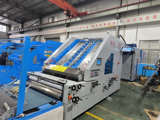 Automatische 5-laags hogesnelheid servo-fluitlaminator met een snelheid van 160 meter/minuut en servomotorbesturing