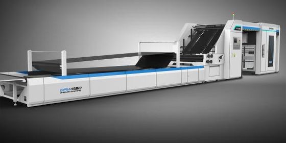 Volledig Automatische de Lamineerdersmachine 2200x2200mm van de Hoge snelheidsfluit voor het Lamineren van Bladen aan Bladen