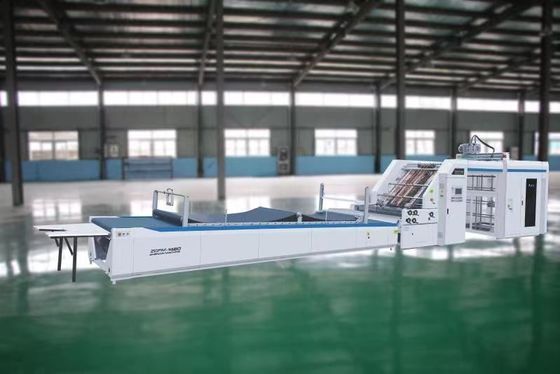 Automatische Servo Motor Hoge Snelheid Fluit Laminator Machine Golfkarton Montage Machine