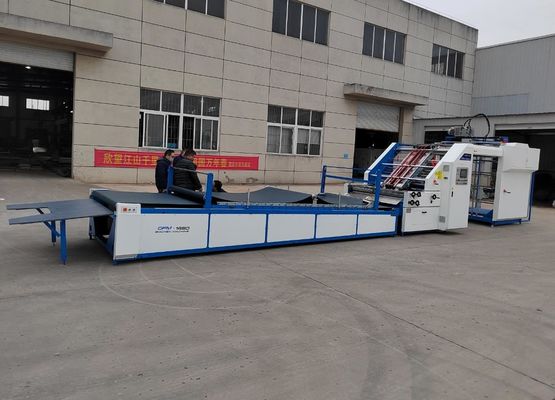 De Lamineringsmachine 1450mm van de hoge snelheids Automatische Fluit 1650mm 22kw het Kartondocument Van golfkarton