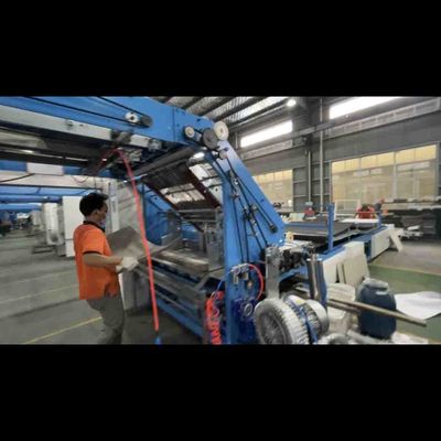 1700mm Automatisch Hoge snelheids Servofluit het Lamineren Machinekarton aan Golf