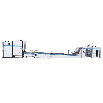 1500mm Intelligente Hoge snelheids Automatische Karton het Lamineren Machine Turner Stacker