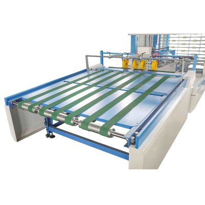 Kartonnen doos 1900 mm automatische fluitkartonnen papiermachine met flip-flopstapelaar