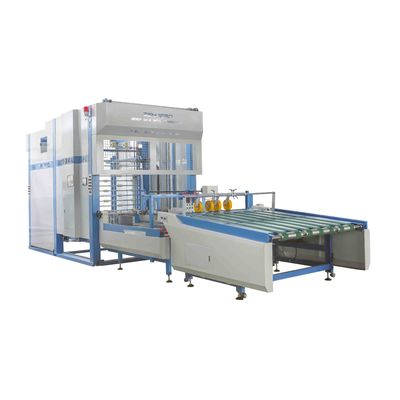 Auto 1500mm Blad aan Blad het Lamineren Machine Golfkarton met Turner And Stacker