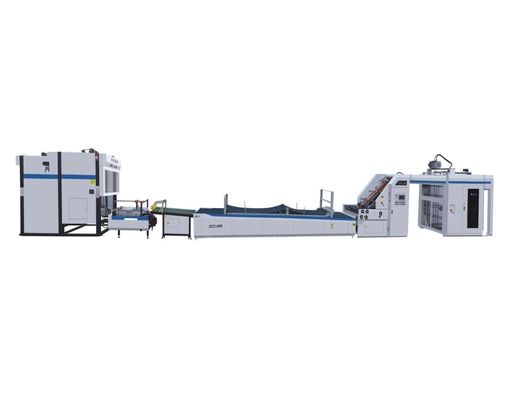 1500x15000mm Blad aan Blad het Lamineren het Lamineren van Machine Automatische Litho Machine met de Stapelaar van de Plofplof