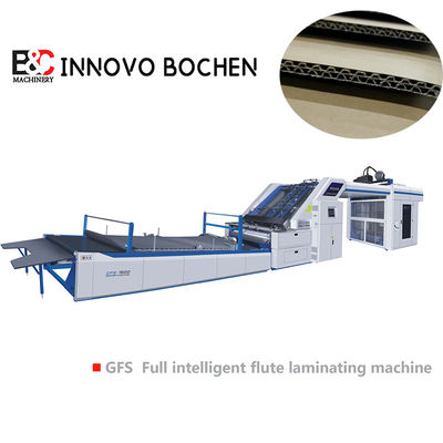 Volledig automatische golfkartonplaat 5Ply-fluitlamineermachine voor het maken van kartonnen dozen