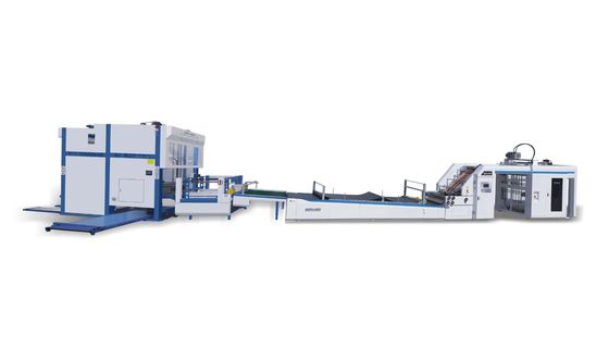 Automatische hoge snelheid Lito Flute Laminator 800gm voor gegolfd karton