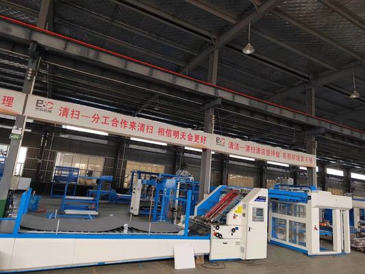 ZGFM-serie 1500 mm Fluet laminatie machine automatisch plaat tot plaat voor golfkarton