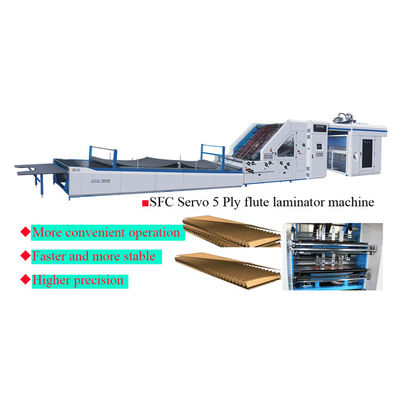 Automatische laminator voor golfkartonpapier