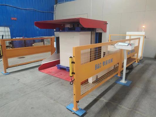 3min/ronde pallet beluchting Automatische papier stof verwijdering Aligning Pile Turner Machine