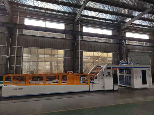 ZGFM-H plaat-op-plaat gegolfd papier Automatische fluitlamineermachine met hoge snelheid van 180m/min