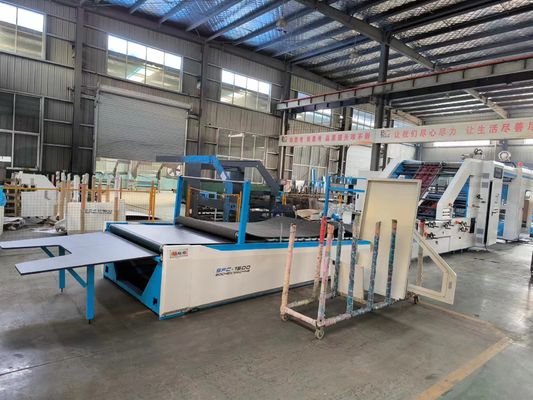 Sfc golfpapierplaat tot plaat Servo 5 Ly laminatie machine 150m/min hoge snelheid
