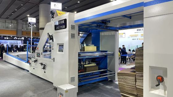 Servo 5 Ly Gekrompen Gekrompen Plaat tot Plaat Laminatiemachine 150m/min Hoog tempo