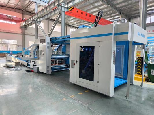 High Speed 5 Ply Servo Controlled Sheet To Sheet Laminating Machine voor gegolfde en kartonnen combinatie