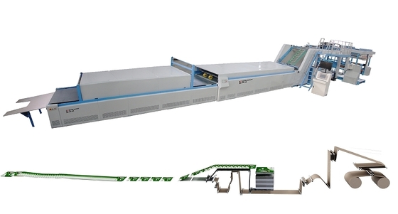 GSL Lito-laminator van rol naar vel voor karton 150 m/min