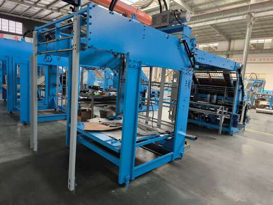 Automatische fluitlamineermachine geoptimaliseerd voor het leveren van hoge snelheidsgolfpapierlamineering en litholamineering