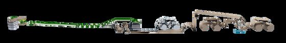 Inline single-facer High Speed Corrugated Laminating Machine met maximale breedte opties en laminatie nauwkeurigheid geschikt voor verpakkingsproductielijnen