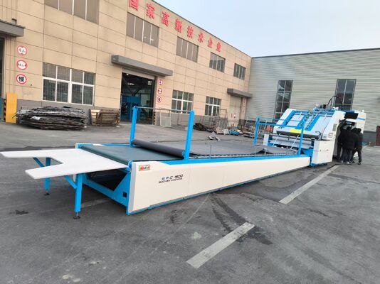 High Speed Flute Laminator Machine Automatische gegolfde papieren flute lamineermachine voor kartonnen doos maken industrie